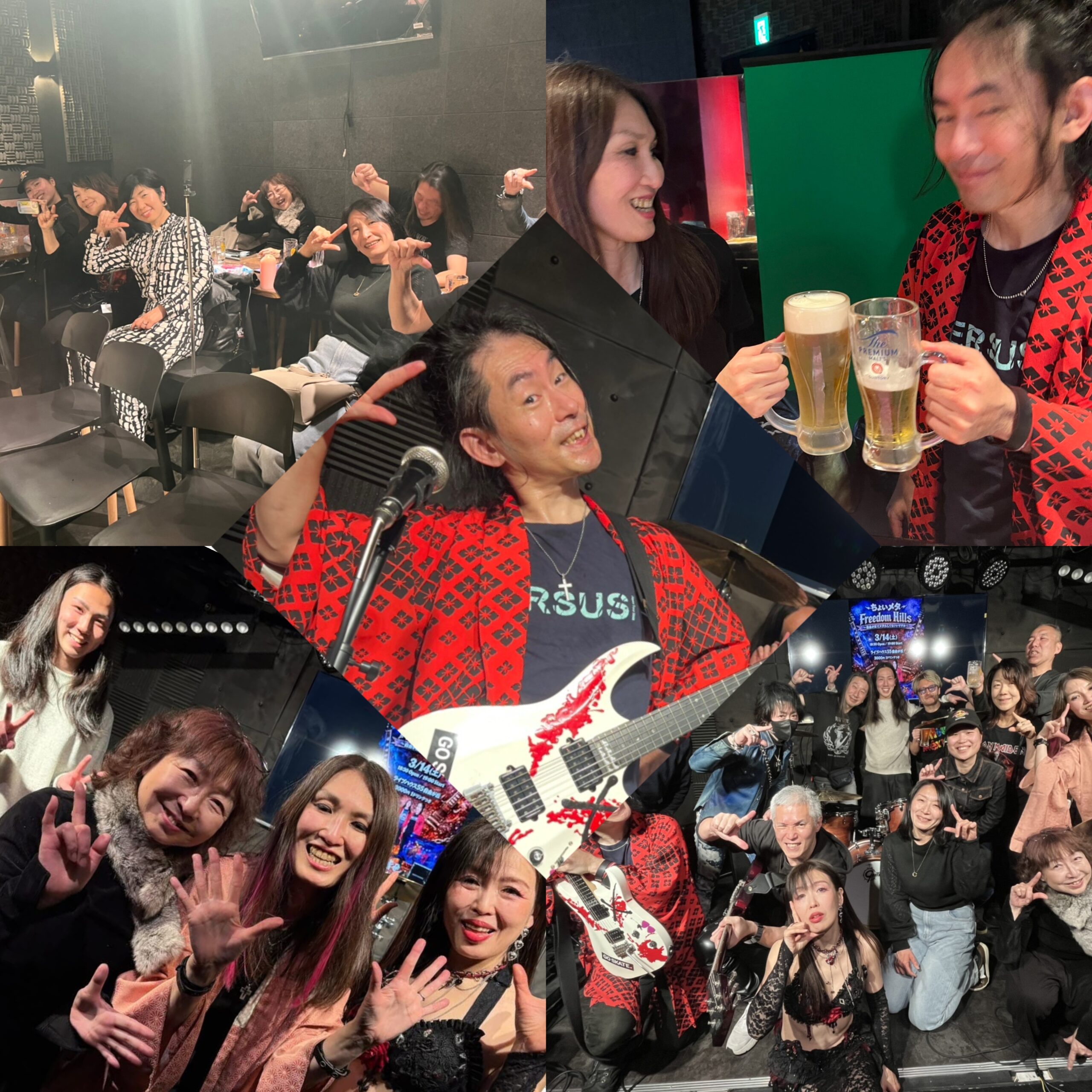 ヘビメタなのに、和むライブハウス